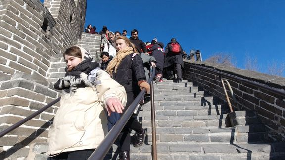 实拍北京八达岭长城,带你完整的走一遍,太壮观了!