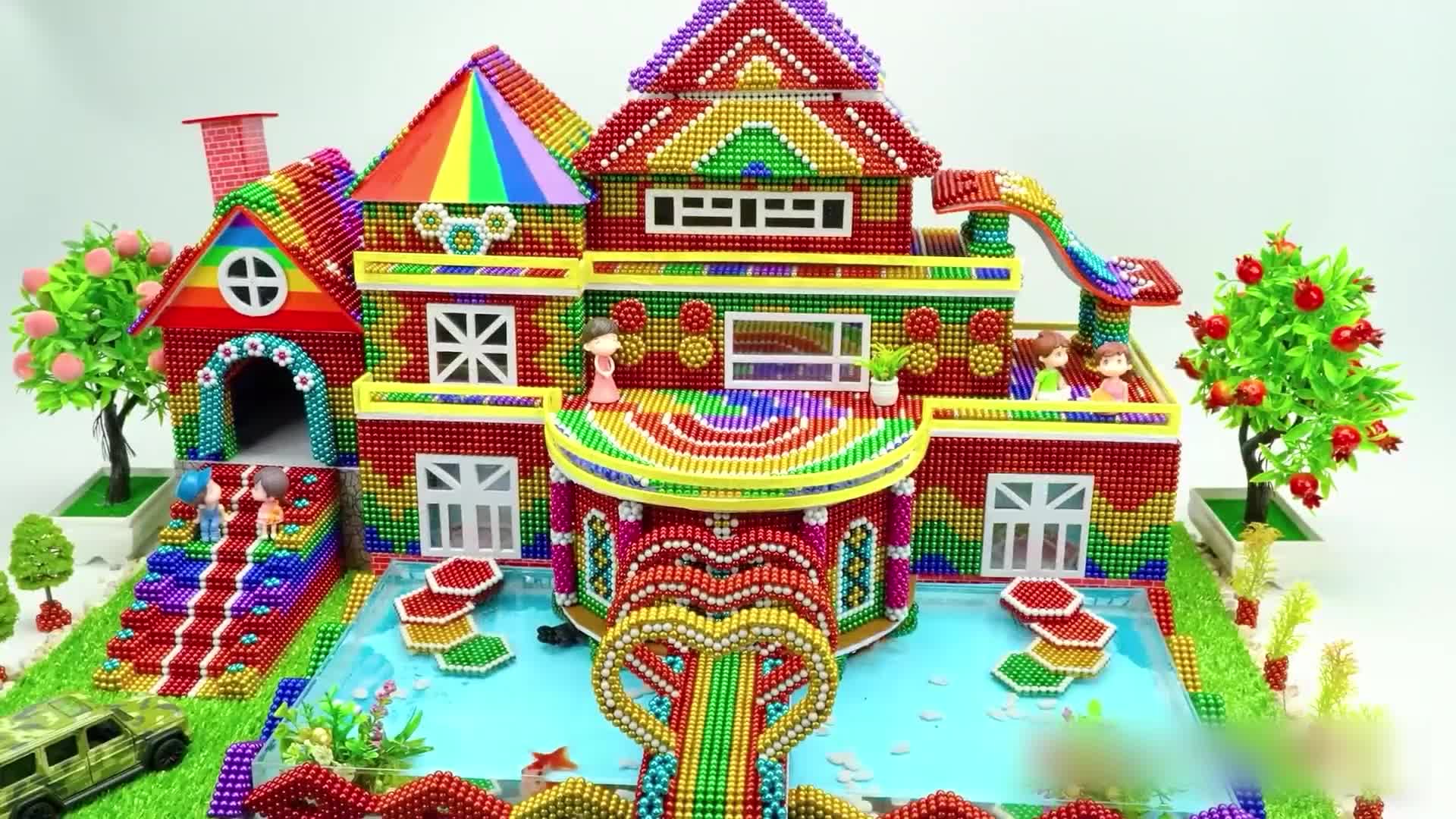 小仓鼠的磁力巴克球城堡 第11集视频封面图