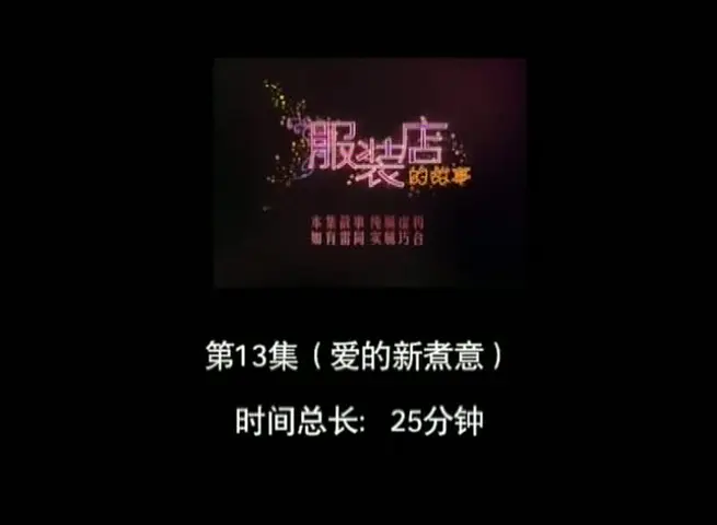 服装店的故事 13集