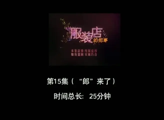 服装店的故事 15集
