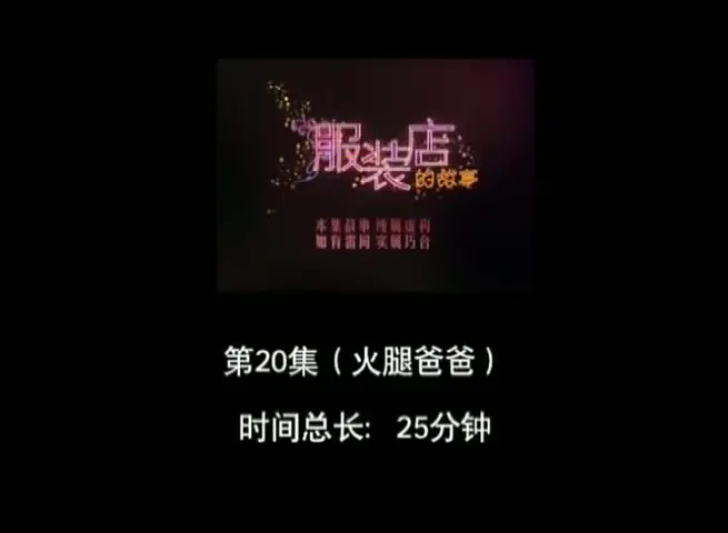 服装店的故事 20集