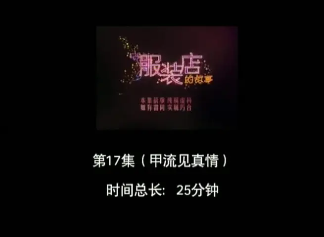 服装店的故事 17集